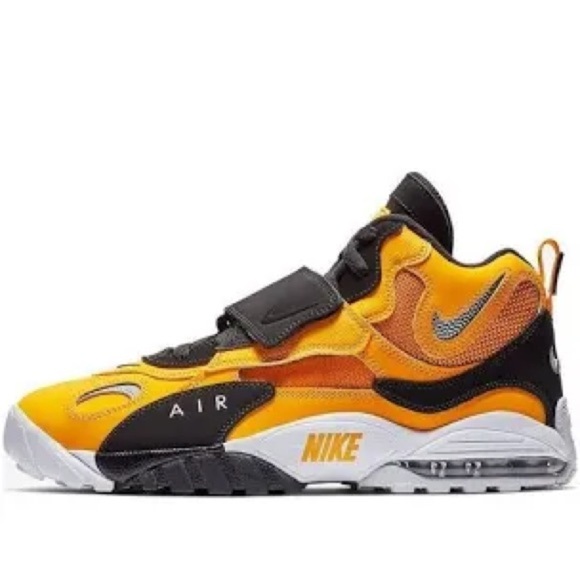 Nike Air Max Speed turf Steelers black yellow white womens size 9 2018 athletic - Picture 1 of 9